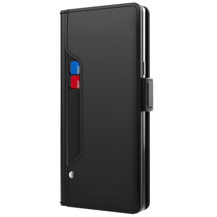 Чехол-книжка Deexe Eclipse Wallet для Realme Note 60 - Black: фото 3 из 10