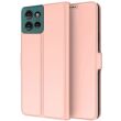 Чохол-книжка Deexe Faro Wallet для Motorola Edge 50 - Rose Gold (361602RG)