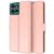 Чохол-книжка Deexe Faro Wallet для Motorola Edge 50 - Rose Gold: фото 1 з 7