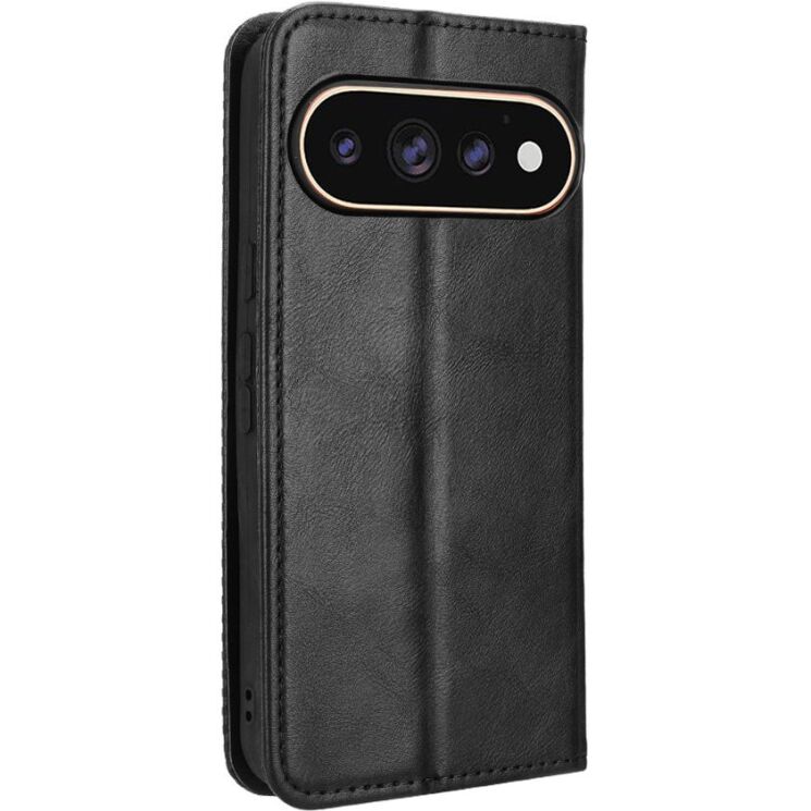 Чохол-книжка Deexe Retro Style для Google Pixel 11 Pro XL - Black: фото 7 з 19