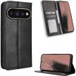 Чехол-книжка Deexe Retro Style для Google Pixel 11 Pro XL - Black (426042B)