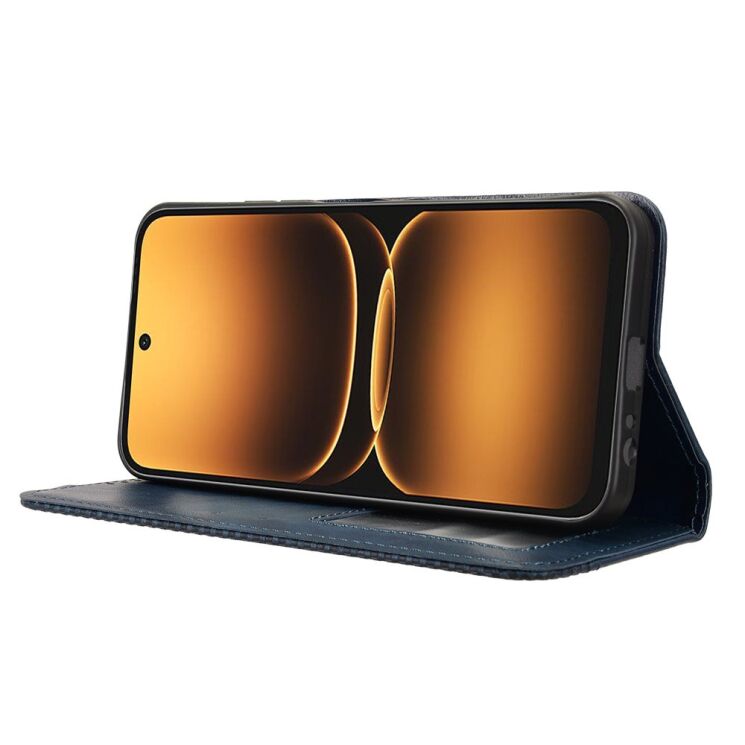 Чехол-книжка Deexe Retro Style для Infinix Smart 20 - Blue (411200L) Чехол-книжка Deexe Retro Style для Infinix Smart 20 - Blue: фото 7 из 20