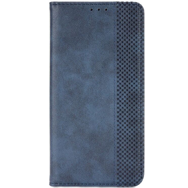 Чехол-книжка Deexe Retro Style для Infinix Smart 20 - Blue (411200L) Чехол-книжка Deexe Retro Style для Infinix Smart 20 - Blue: фото 4 из 20