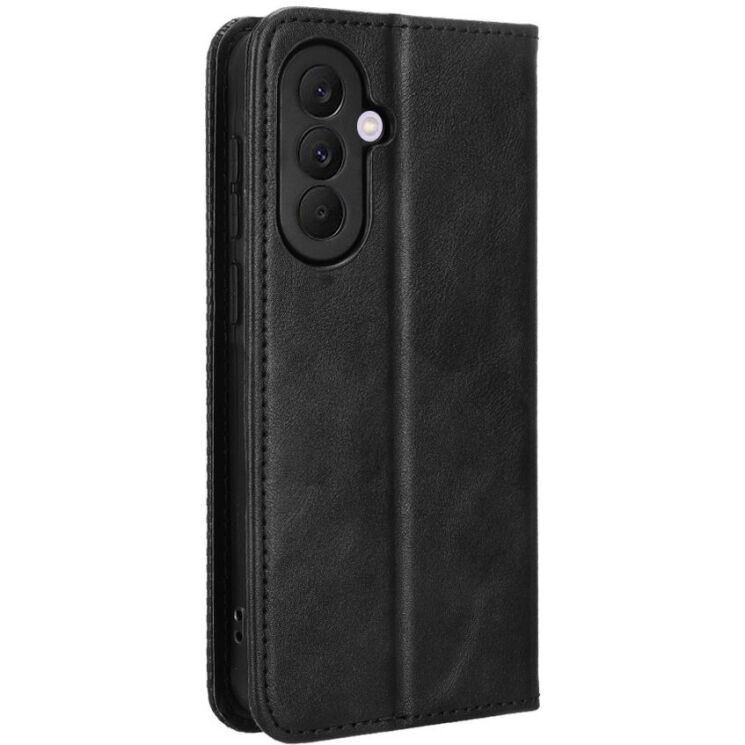 Чехол-книжка Deexe Retro Style для Samsung Galaxy A57 (A576) - Black: фото 6 из 19