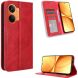 Чохол-книжка Deexe Retro Style для Xiaomi Poco X8 Pro Max - Red (408904R). Фото 1 з 20