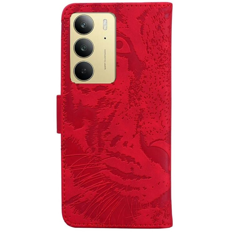 Чохол-книжка Deexe Tiger для Realme C75 - Red: фото 6 з 7