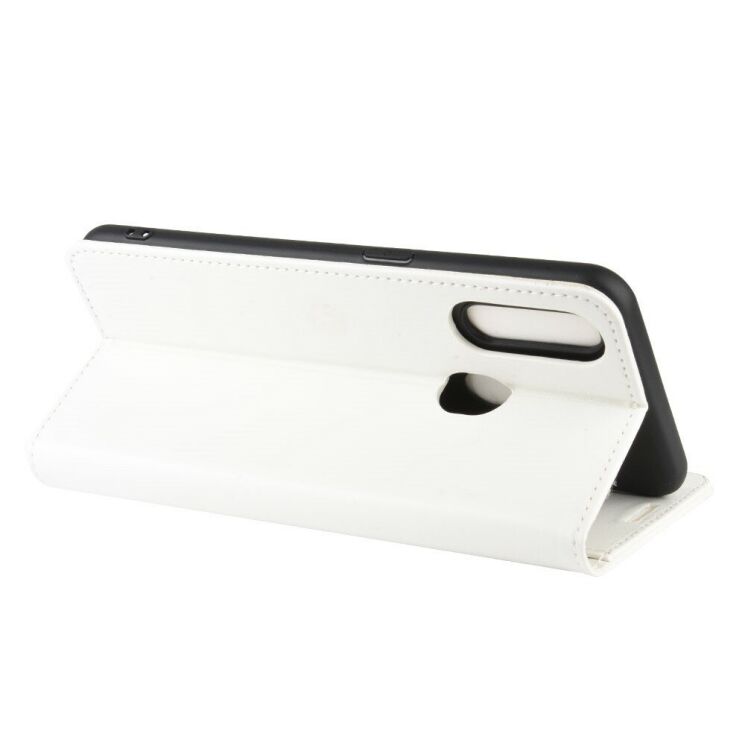 Классический чехол-книжка Deexe Wallet Style для OPPO A31 - White: фото 7 из 8
