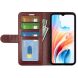 Чехол-книжка Deexe Wallet Style для OPPO A38 / A18 - Brown (338824Z). Фото 2 из 6