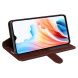 Чехол-книжка Deexe Wallet Style для OPPO A38 / A18 - Brown (338824Z). Фото 3 из 6