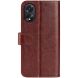 Чехол-книжка Deexe Wallet Style для OPPO A38 / A18 - Brown (338824Z). Фото 5 из 6