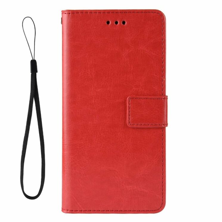 Классический чехол-книжка Deexe Wallet Style для OPPO A5 2020 - Red: фото 2 из 14