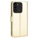 Чехол-книжка Deexe Wallet Style для Tecno Spark Go 2022 (KG5m) - Gold (310820F). Фото 7 из 7