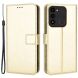 Чехол-книжка Deexe Wallet Style для Tecno Spark Go 2022 (KG5m) - Gold (310820F). Фото 1 из 7