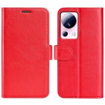 Чехол-книжка Deexe Wallet Style для Xiaomi 13 Lite - Red: фото 1 из 7