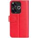 Чехол-книжка Deexe Wallet Style для Xiaomi Poco F6 - Red (355033R). Фото 5 из 6