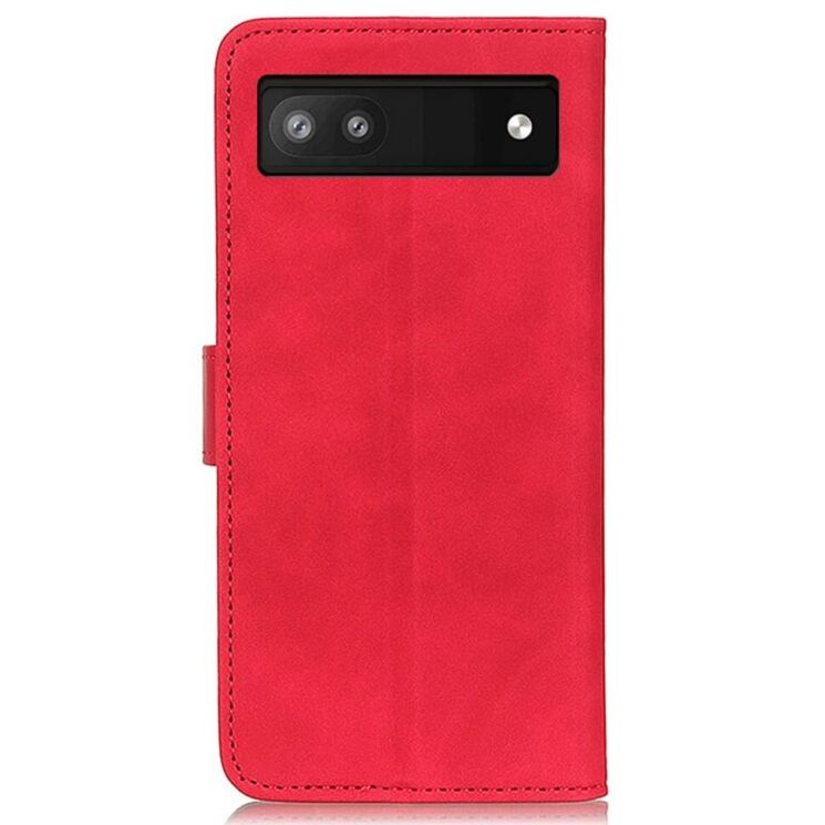 Чехол-книжка KHAZNEH Retro Wallet для Google Pixel 7a - Red: фото 6 из 9