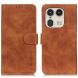 Чехол-книжка KHAZNEH Retro Wallet для Motorola Edge 50 Ultra - Brown (354004Z). Фото 1 из 9