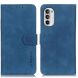 Чохол-книжка KHAZNEH Retro Wallet для Motorola Moto G52 / G82 - Blue (326802L). Фото 1 з 7