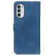 Чохол-книжка KHAZNEH Retro Wallet для Motorola Moto G52 / G82 - Blue (326802L). Фото 5 з 7