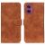 Чохол-книжка KHAZNEH Retro Wallet для Motorola Moto G55 - Brown: фото 1 з 8
