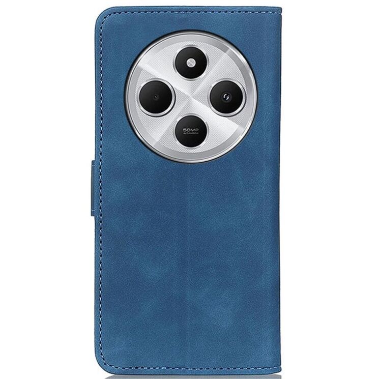 Чехол-книжка KHAZNEH Retro Wallet для Xiaomi Redmi 14C / Redmi A4 5G / Poco C75 - Blue: фото 5 из 8