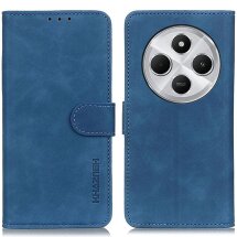 Чехол-книжка KHAZNEH Retro Wallet для Xiaomi Redmi 14C / Redmi A4 5G / Poco C75 - Blue: фото 1 из 8