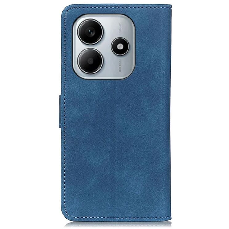 Чохол-книжка KHAZNEH Retro Wallet для Xiaomi Redmi Note 14 4G - Blue: фото 8 з 8
