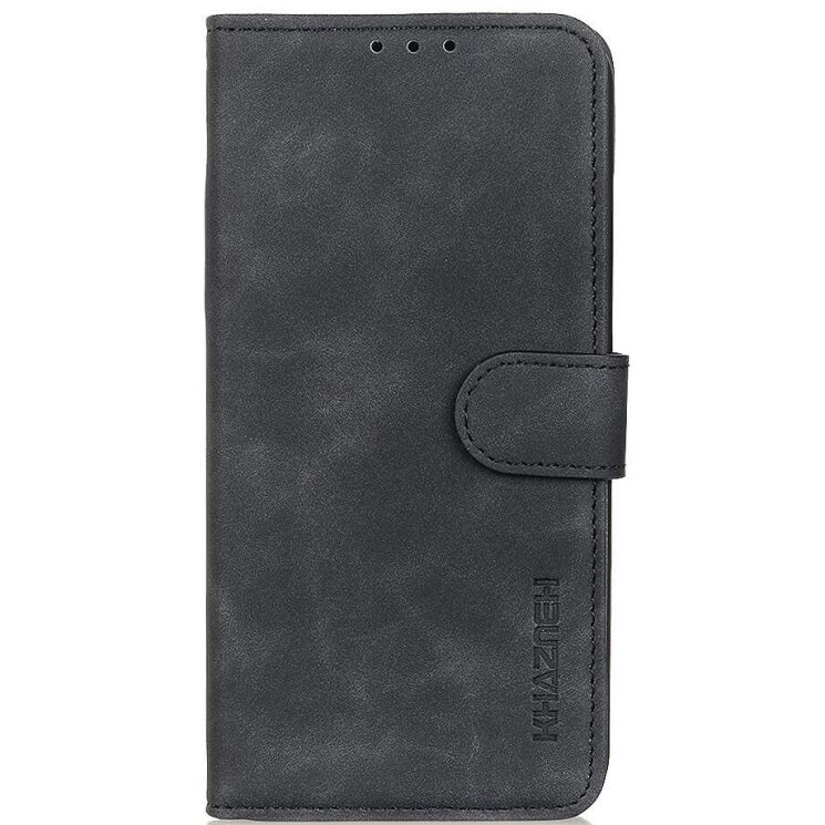 Чехол-книжка KHAZNEH Retro Wallet для Xiaomi Redmi Note 14S - Black: фото 4 из 8