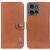 Чехол-книжка KHAZNEH Wallet Cover для Motorola Edge 50 - Brown: фото 1 из 8