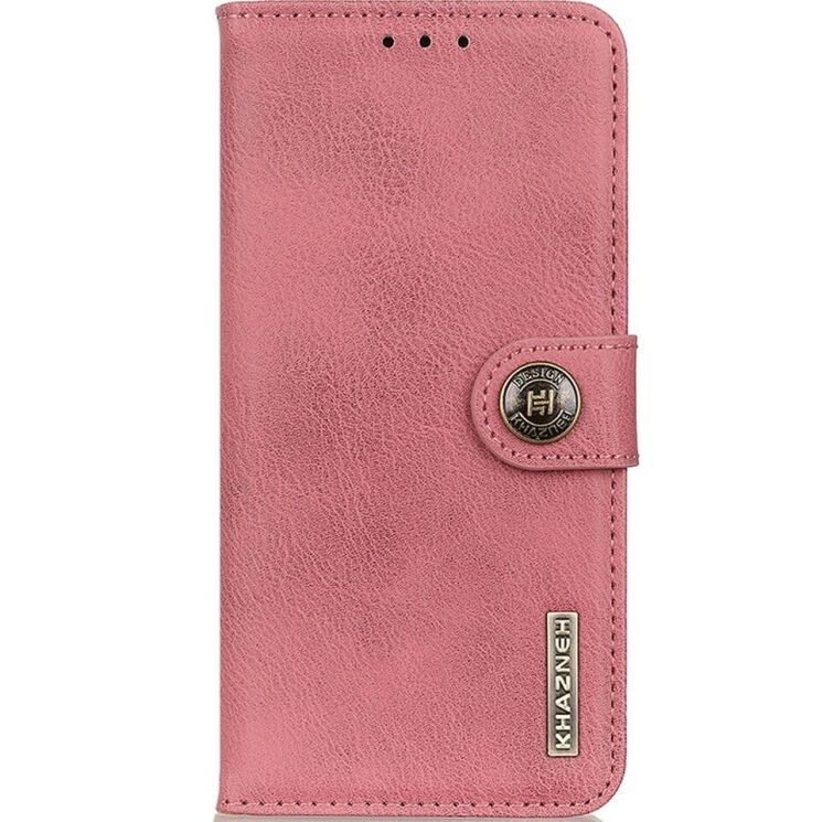 Чохол-книжка KHAZNEH Wallet Cover для Motorola Moto E22 - Pink: фото 8 з 8