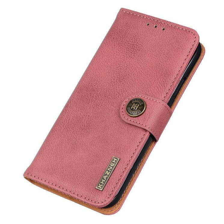 Чохол-книжка KHAZNEH Wallet Cover для Motorola Moto E22 - Pink: фото 4 з 8