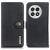 Чехол-книжка KHAZNEH Wallet Cover для OnePlus 13 - Black: фото 1 из 8