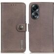 Чехол-книжка с застежкой KHAZNEH Wallet Cover для OPPO A78 - Khaki (336607K)