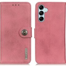 Чехол-книжка KHAZNEH Wallet Cover для Samsung Galaxy M14 (M146) - Pink: фото 1 из 9