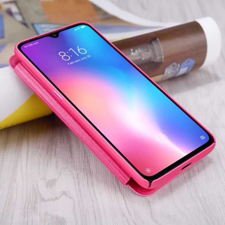 Чохол-книжка NILLKIN Sparkle Series для Xiaomi Mi 9 - Rose: фото 4 з 15
