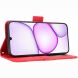 Чохол-книжка з кишеньками Deexe Wallet Stand для Realme C100i - Red (412504R). Фото 6 з 15