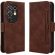 Чехол-книжка с карманами Deexe Wallet Stand для TECNO Camon 50 - Brown (386325Z)