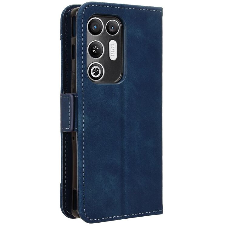 Чохол-книжка з кишеньками Deexe Wallet Stand для ZTE Nubia Red Magic 11 Air - Blue (423107L) Чохол-книжка з кишеньками Deexe Wallet Stand для ZTE Nubia Red Magic 11 Air - Blue: фото 6 з 16