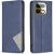 Чохол-книжка з кишеньками UniCase Geometric Pattern для Realme 16 Pro Plus - Blue: фото 1 з 10