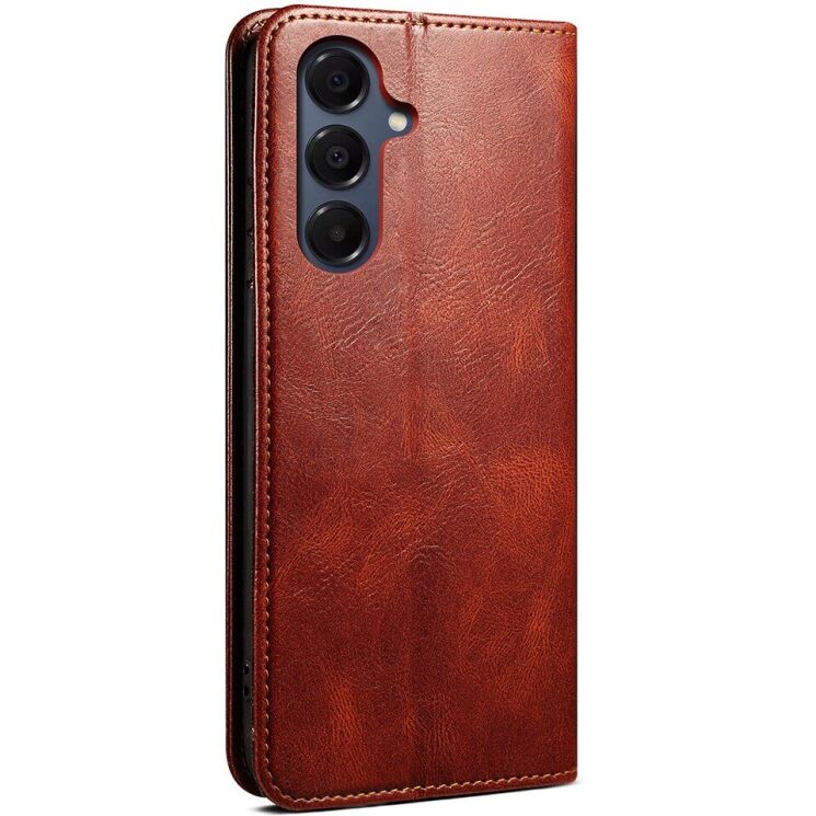 Чехол-книжка с карманами UniCase Leather Wallet для Samsung Galaxy S26 (S942) - Brown: фото 6 из 8