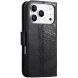 Чохол-книжка з малюнком UniCase Butterfly Pattern для iPhone 18 Pro / 17 Pro - Black (423624B). Фото 6 з 9