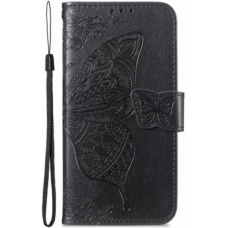 Чохол-книжка з малюнком UniCase Butterfly Pattern для iPhone 18 Pro / 17 Pro - Black (423624B) Чохол-книжка з малюнком UniCase Butterfly Pattern для iPhone 18 Pro / 17 Pro - Black: фото 5 з 9