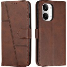 Чехол-книжка с застежкой UniCase Jet Cover для Xiaomi Poco X8 Pro Max - Brown: фото 1 из 10