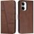 Чехол-книжка с застежкой UniCase Jet Cover для Xiaomi Poco X8 Pro Max - Brown: фото 1 из 10