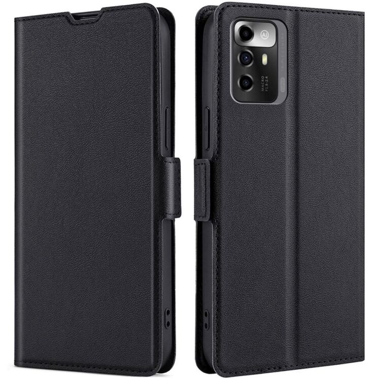 Чехол-книжка UniCase Business Wallet для ZTE Blade A72 5G - Black: фото 1 из 8