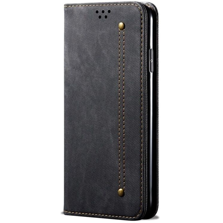 Чехол-книжка UniCase Jeans Wallet для Motorola Edge 40 Neo - Black: фото 5 из 6