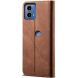 Чехол-книжка UniCase Jeans Wallet для Motorola Edge 50 Fusion - Coffee (354209C). Фото 6 из 6