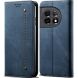 Чохол-книжка UniCase Jeans Wallet для OnePlus 11 - Blue (319518L). Фото 1 з 7