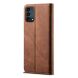 Чехол-книжка UniCase Jeans Wallet для OnePlus Nord N200 - Brown (281705Z). Фото 4 из 13