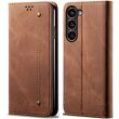 Чохол-книжка UniCase Jeans Wallet для Samsung Galaxy S24 Plus - Coffee (343404C)